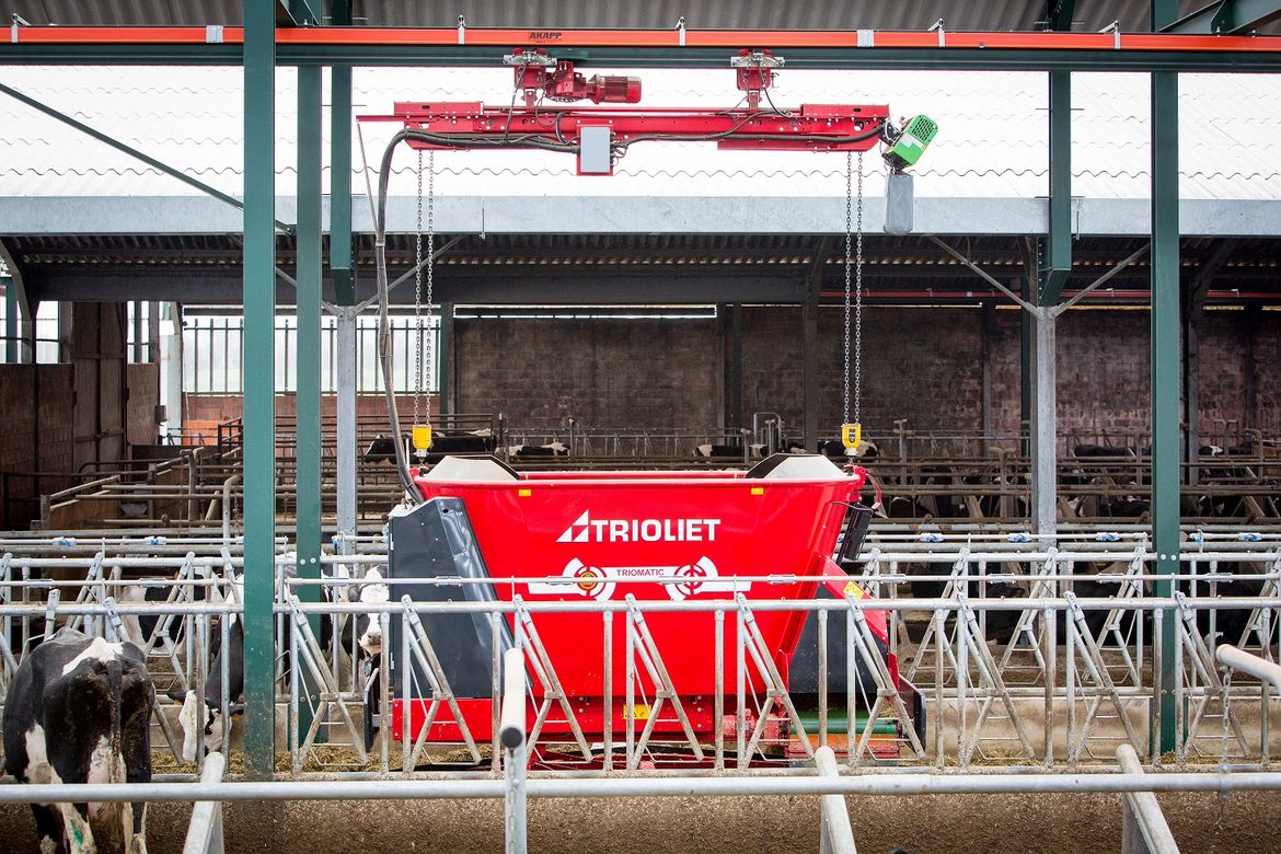 Trioliet robot de alimentación suspendido 