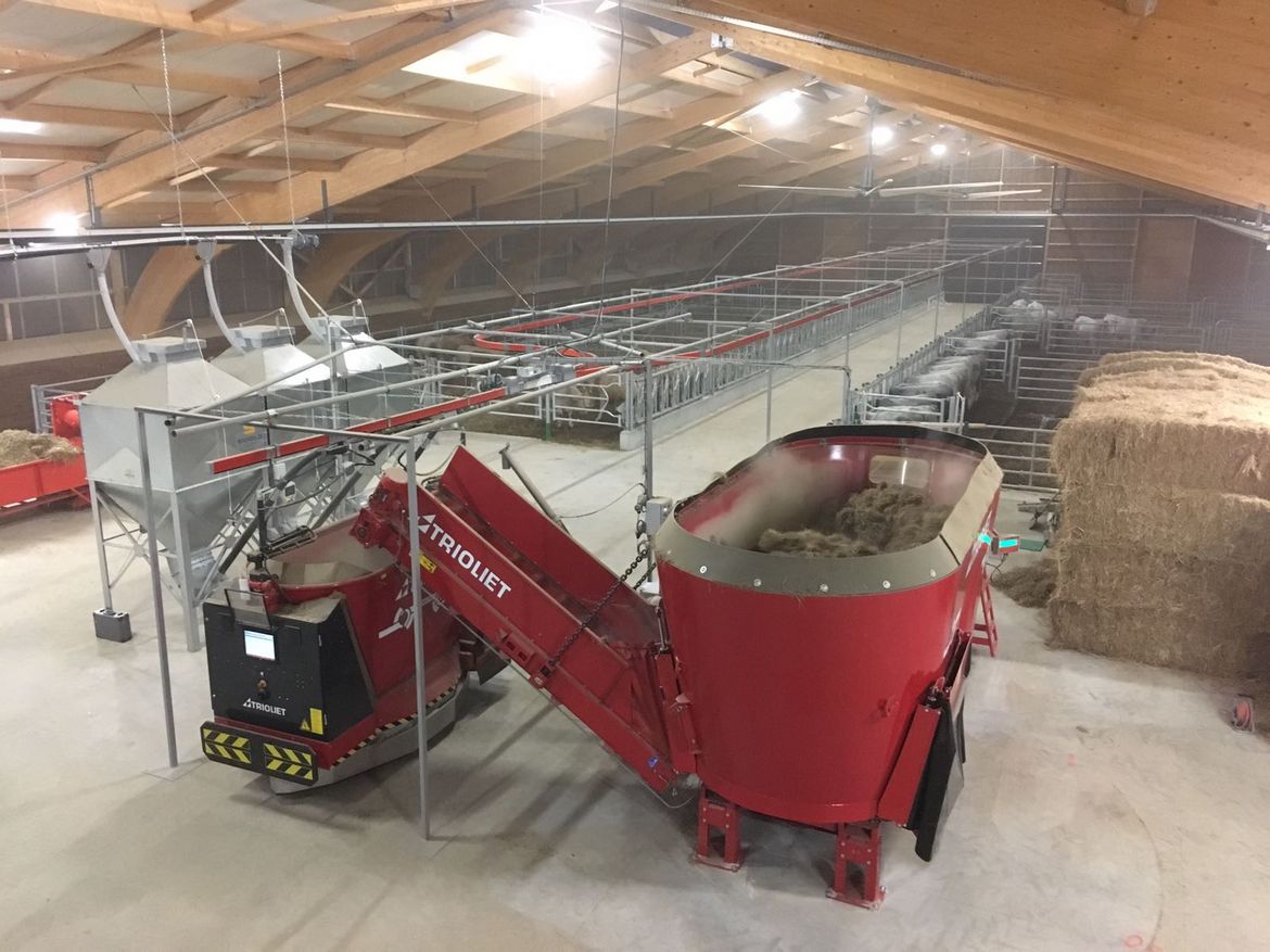 Robot de alimentación - alimentación automática