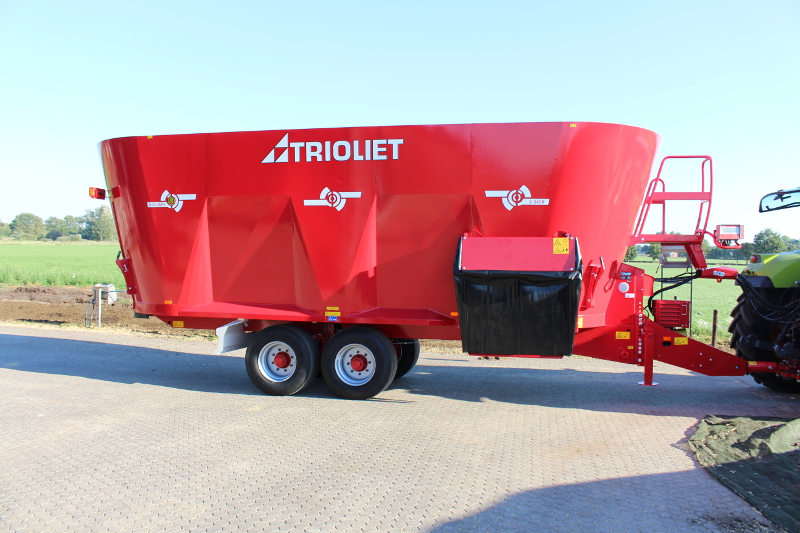 carro mezclador de alimentación vertical agricolas